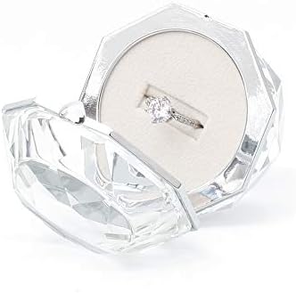 Wislist kristály gyűrű doboz tartó Gyémánt Gyűrű, Ékszerek, Bársony Jogosultja Mellkasi Szervező Fülbevaló