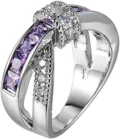 2023 Új Többszínű Cirkon Dísz Gyűrű, Esküvői Női Kéz Dísz Fél Gyűrűt Teljes Kirakott Cirkon Gyűrű, Ékszerek