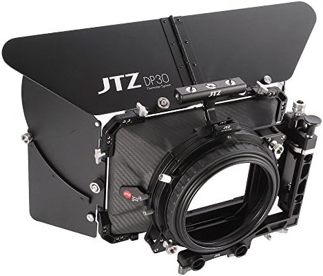 JTZ DP30 Kamera Ketrec 15mm Vasúti Rod Alaplemez Rig+ 4×4 Szénszálas Matte Box+ Follow Focus+ Tápegység