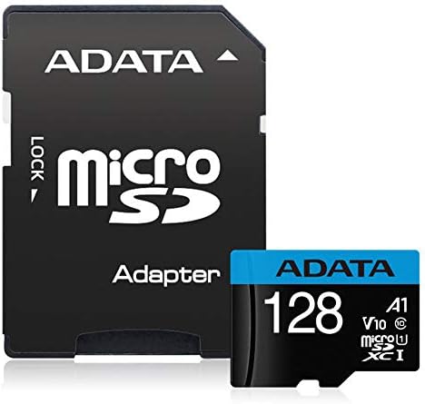 ADATA AUSDX128GUICL10A1-RA1 ADATA 128GB Premier microSDXC UHS-I/Osztály 10 V10 A1 Memória Kártya SD Adapterrel