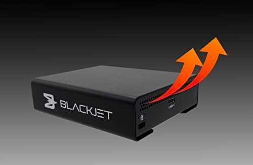 Blackjet VX-1R PIROS Mini-MAG Olvasó USB 3.1 Gen 2-es (PIROS Jóváhagyott), 525 MB/s olvasási Sebesség,