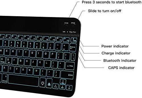 BoxWave Billentyűzet Kompatibilis a Samsung Galaxy Tab S8 (Billentyűzet BoxWave) - SlimKeys Bluetooth