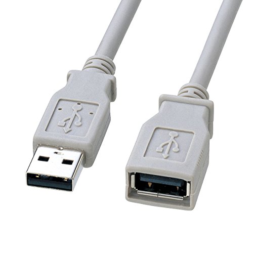 A Sanwa Ellátási KU20-ECEN1K Eco USB Hosszabbító Kábel, 3.3 ft (1 m), Világos Szürke