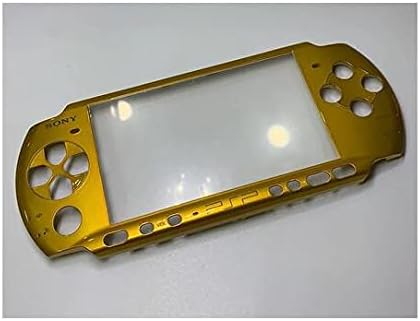 Jayamer Elülső Lemez Előlap Shell burkolata Proctector Sony PSP 3000 PSP3000 Konzol Csere (Arany)