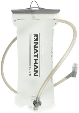 Nathan VaporAir Lite 4 Liter Mellény & Hidratáció Csomag 2L Húgyhólyag, Elöl Víz Üveg Zsebek, Puha & Lélegző