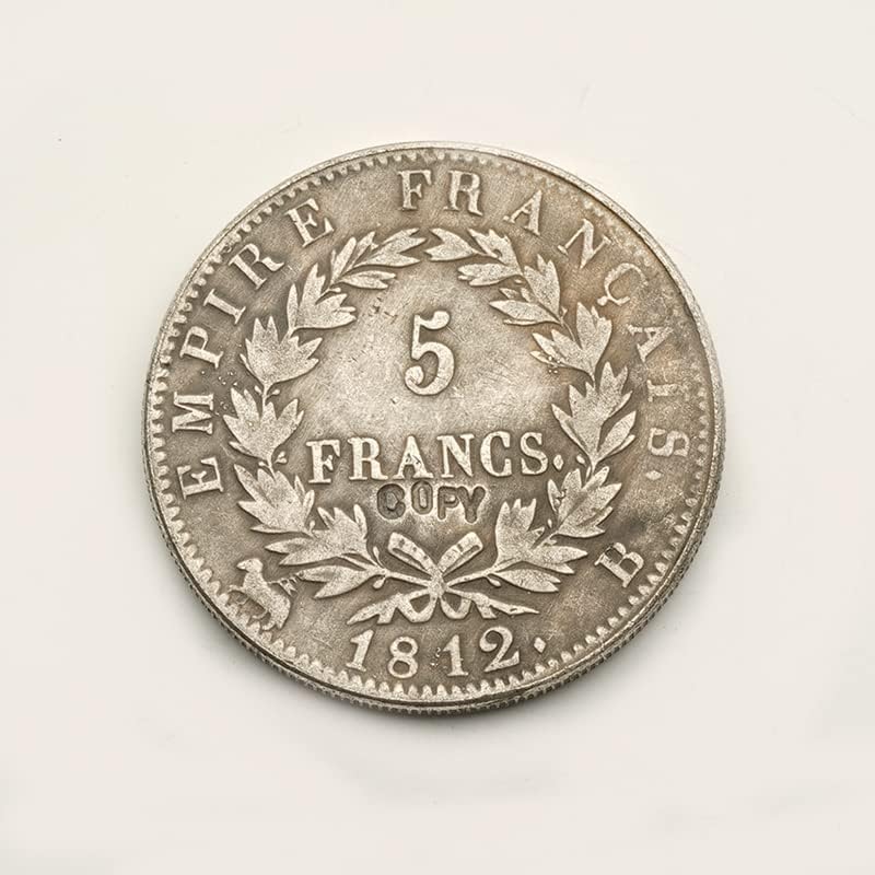 Európai Érmék francia Napóleon Fejét Portré 5 frankot Megemlékező Ezüst Ezüst Dollár Külföldi Érmék, Antik