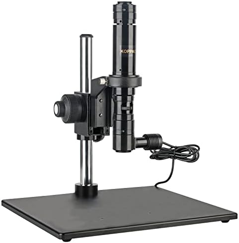KOPPACE 400X Koaxiális Optikai Mikroszkóp Objektív Finomhangoló 0.002 mm Pontosság Folyamatos Zoom HD