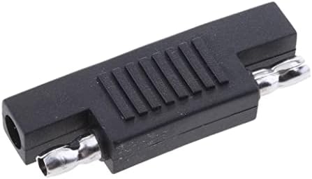 Fekete SAE Dugó (Férfi) Plug (Férfi) Adapter Napelem, Akkumulátor, Fekete