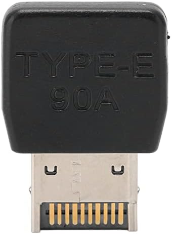 Derékszögű Típusú USB-E Adapter, Előlapi Fejléc Férfi-Nő USB 3.2/20Gbps 3.1/10 gbps USB C Header Alaplap(PH74A)