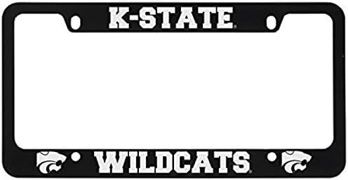Rozsdamentes Acél Rendszámtábla Keret - Kansas State Wildcats