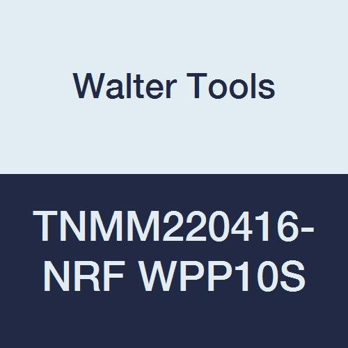 Walter Eszközök TNMM220416-NRF WPP10S Keményfém Tigris-Tec Negatív Váltólapkás Fordult Be, 0.063 Sarok