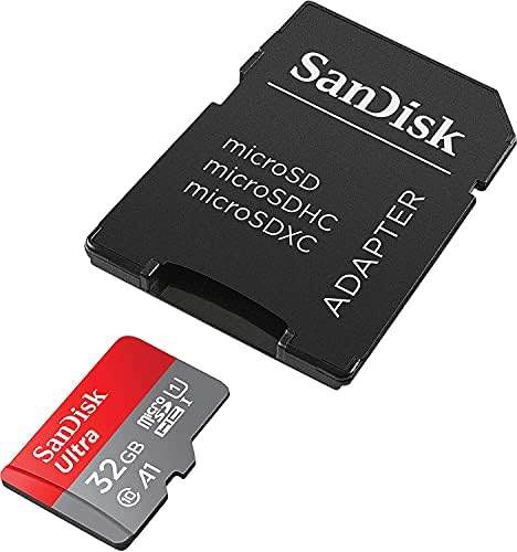 SanDisk 32GB microSDHC Ultra UHS-én Memória Kártya Adapter - 120MB/s, C10, U1, Full HD, A1, Micro SD Kártya