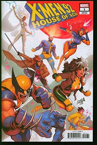 X-Men '92-Ben: Ház A Xcii 1B VF/NM ; Marvel képregény | David Nakayama