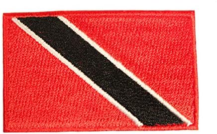 Trinidad & Tobago Ország Zászlós Kis Vas a Patch Címer Jelvény 1,5 X 2.5 Cm Új