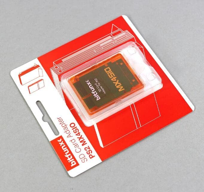 Rymfry MX4SIO SIO2SD SD Kártya Adapter PS2 Játék Konzolok Átlátszó Shell Kártya Olvasó SD/TF Adapter Memória