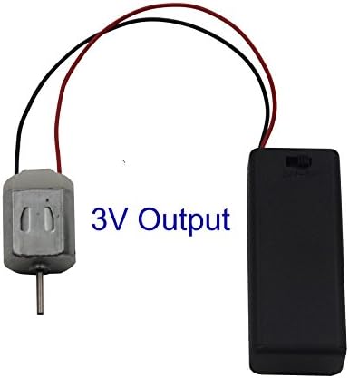 LAMPVPATH 5db 2 AAA Akkumulátor tartó Kapcsoló, 2X 1,5 V AAA elemmel Birtokos Esetben a Drót Vezet majd