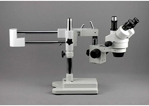 AmScope SM-4TZ-FRL-10M Digitális Profi Trinocular Sztereó Zoom Mikroszkóp, WH10x Szemlencse, 3,5 X-90X