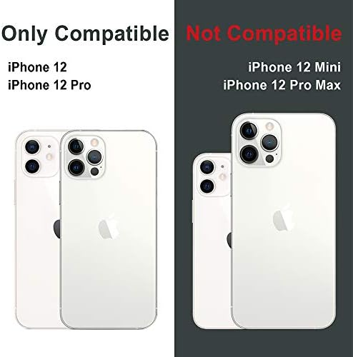 TORU MX Vékony iPhone 12 / iPhone 12 Pro Mágneses Esetben Kompatibilis a Magsafe, Hibrid Átlátszó HD Tiszta