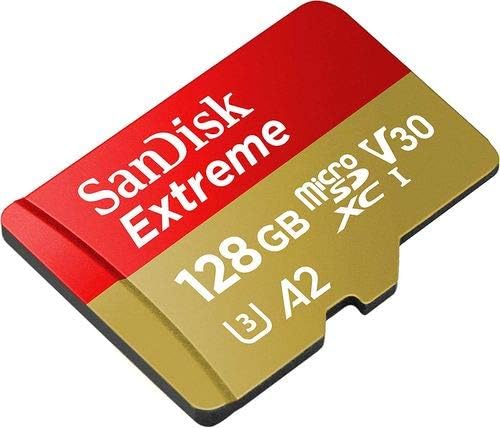 SanDisk MicroSD Extrém 128 GB Memóriakártya Működik a Motorola Telefon Moto G 2022, Moto G Stylus 5G 2022,