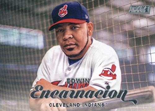 2017 Topps Stadion Club 281 Edwin Encarnacion Cleveland Indians Baseball Kártya