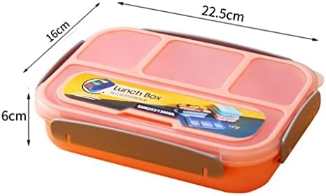 ygqzm 1000ML Bento Box Ebédet a Gyerekeknek, 4 Rekesz Élelmiszer-Konténerek Mikrohullámú sütő szivárgásmentes