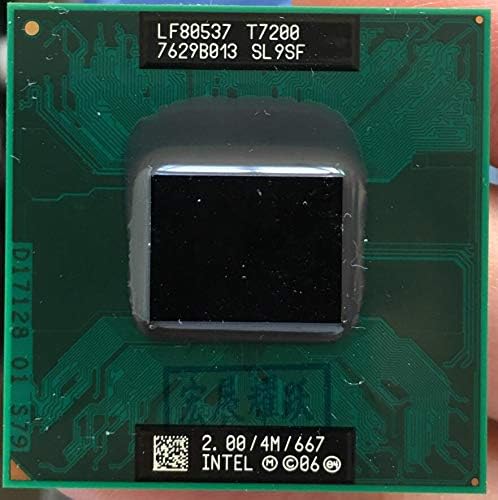 Lysee Cpu - Intel Core 2 Duo T7200 CPU Laptop processzor PGA 478 cpu - ban működik megfelelően