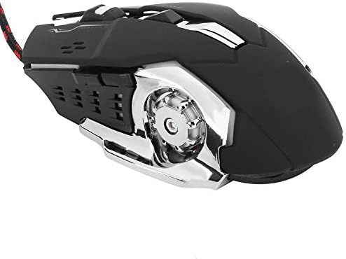 Serounder Vezetékes Gaming Egér, Ergonomikus USB-Háttérvilágítású, Ergonomikus Optikai Egér Egerek Lélegző