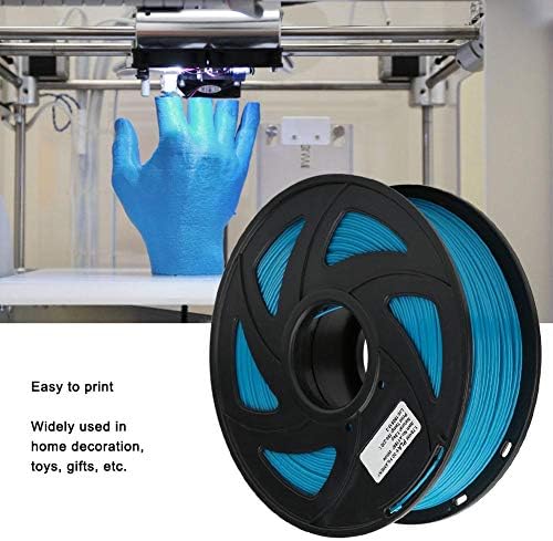 PLA 3D-s Nyomtató Szálban, méretpontosság +/- 0.05 mm, 1.75 mm-es Szálban Átmérőjű, 1 KG, Kék Ég,3D-s