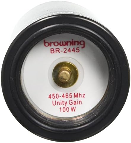 Browning BR2445 450MHZ–465MHz Pretuned Alacsony Profilú UHF Sáv NMO Antenna, 3 1/4 Magas