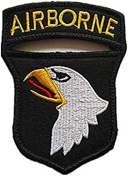 5 Db 101st Airborne Division Katonai Kampó, Hurok Taktika Morál Hímzett Javítás (color6)