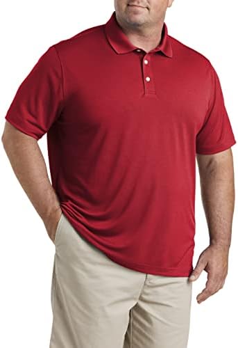 DXL Nagy, Magas Essentials Szilárd Golf Polo Shirt