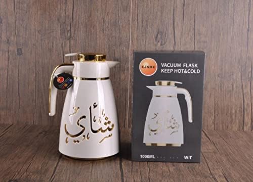 Arab stílusú belső üveg szigetelt vákuumos termosz flaska, tartja a meleg, majd jeges teát, vagy italok,