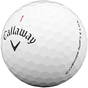 Callaway 2021 Chrome Puha X LS Golf Labdák (Egy Tucat)