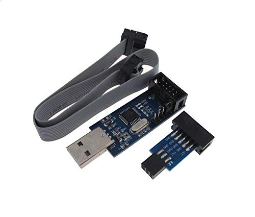 USB-AVR Programozó w/ 6 pólusú 10 Pólusú IDC ISP Csatlakozó USBASP