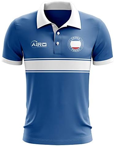 Airo Sportruházat Krím-Félszigeten Koncepció Csíkos Póló (Kék)