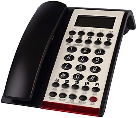 SJYDQ Fekete Telefon,Vezetékes Telefon Rendszerek kisvállalkozások valamint a Ház Gép Antik Telefon,Iroda,hotelcolor，