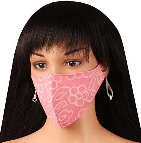Próbakő Pamut, Állítható Szűrő Zsebében 3 Réteg maszk, többször használható, Mosható, a Férfiak, Nők (Csomag