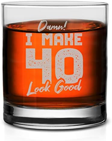 Veracco Átkozott Azt, Hogy 40 Nézd A Jó Whisky Üveg FunnyGift Valaki, Aki Szeret Inni Legénybúcsú Kedvez