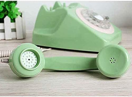 MXIAOXIA Forog Számlap Vintage Vezetékes Telefon, Műanyag Home Office Retro Vezeték Vezetékes Vezetékes