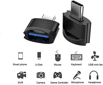 Tek Styz USB-C Női USB Férfi Adapter (2pack) Kompatibilis A Samsung SM-A202F az OTG a C-Típusú Töltőt.