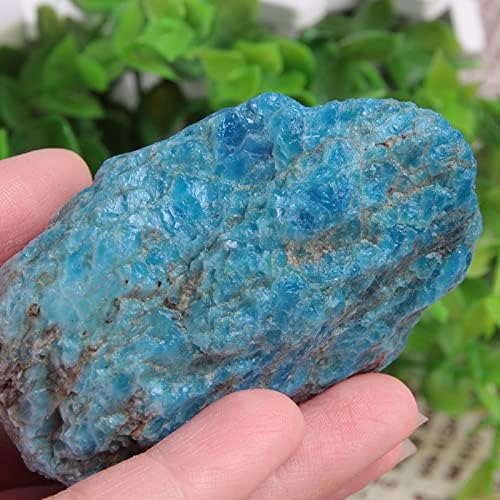 Acxico 200g Apatite Gyűjtemény Természetes Kék Drágakő Ásványi Példányok